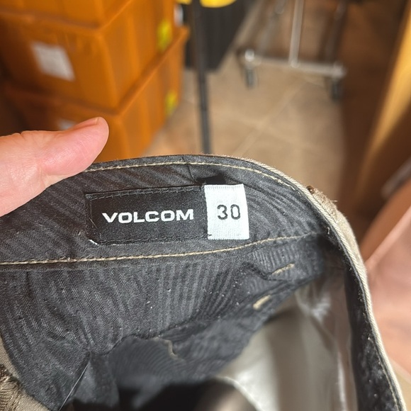 Volcom True to This Men’s Mushroom Khaki Chino Pants Size 30 - Picture 9 of 11